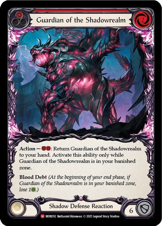 Image for Guardian of the Shadowrealm (MON192) (Monarch) - Flesh and Blood TCG