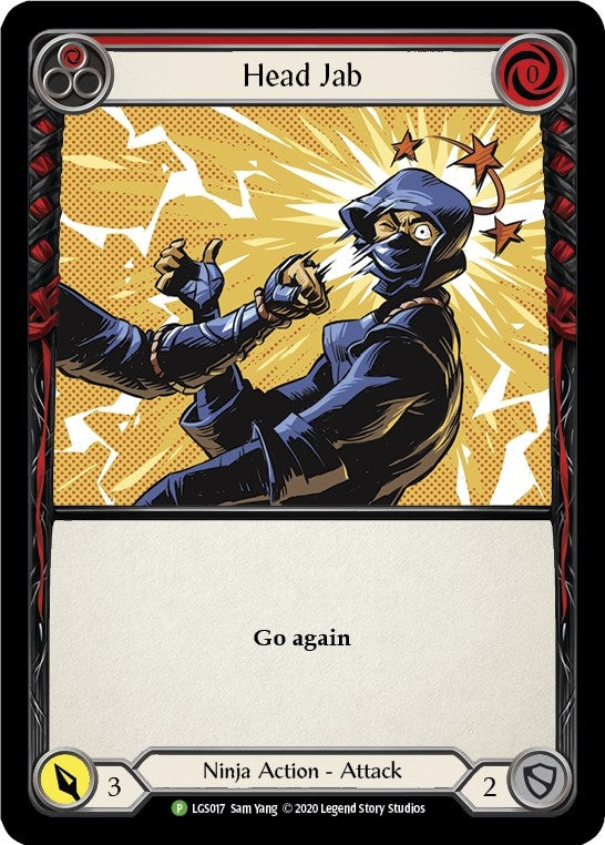 Image for Head Jab (Red) - LGS017 (LGS017) (Flesh and Blood: Promo Cards) - Flesh and Blood TCG