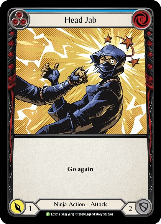 Image for Head Jab (Blue) - LGS019 (LGS019) (Flesh and Blood: Promo Cards) - Flesh and Blood TCG