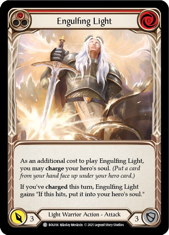 Image for Engulfing Light (Red) (BOL014) (Blitz Deck: Monarch - Boltyn) - Flesh and Blood TCG