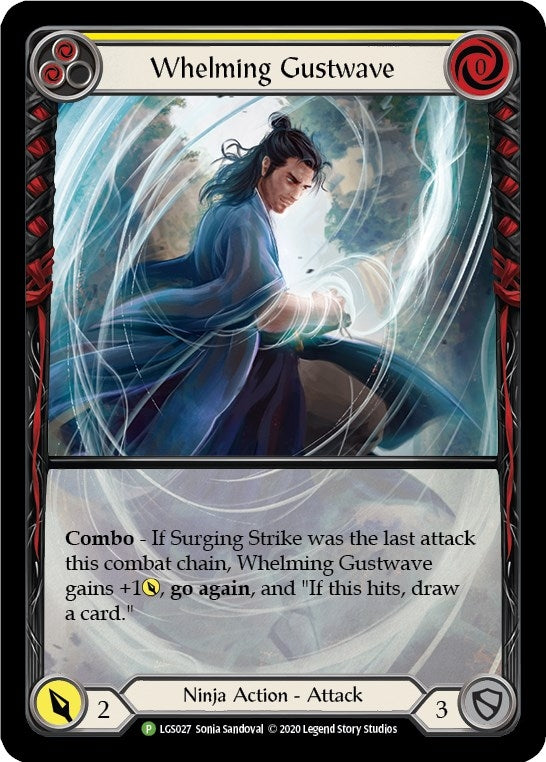 Image for Whelming Gustwave (Yellow) - LGS027 (LGS027) (Flesh and Blood: Promo Cards) - Flesh and Blood TCG