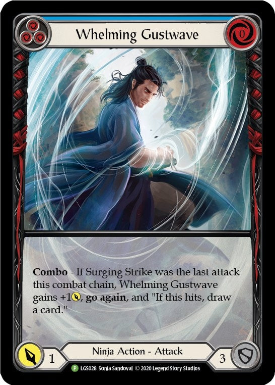 Image for Whelming Gustwave (Blue) - LGS028 (LGS028) (Flesh and Blood: Promo Cards) - Flesh and Blood TCG