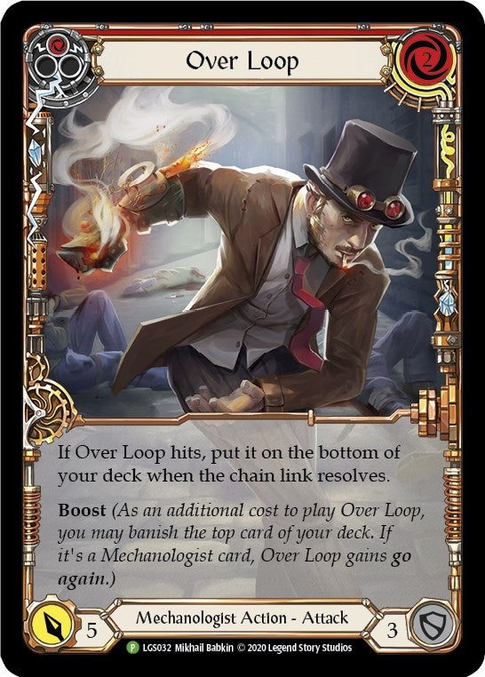 Image for Over Loop (Red) - LGS032 (LGS032) (Flesh and Blood: Promo Cards) - Flesh and Blood TCG