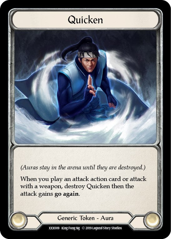 Image for Quicken // Harmonized Kodachi (XXX009 // XXX008) (Flesh and Blood: Promo Cards) - Flesh and Blood TCG