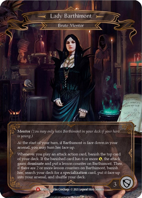 Image for Lady Barthimont (LEV002) (Blitz Deck: Monarch - Levia) - Flesh and Blood TCG