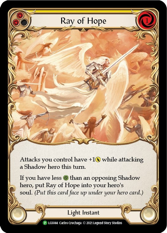 Image for Ray of Hope - LGS044 (LGS044) (Flesh and Blood: Promo Cards) - Flesh and Blood TCG