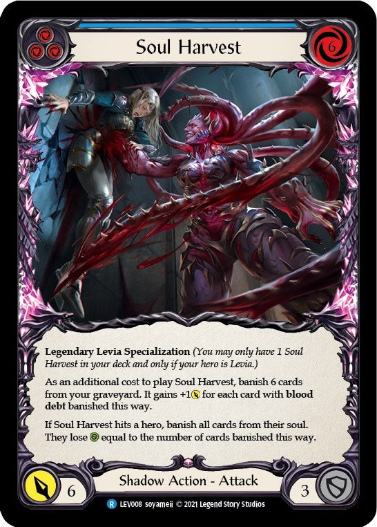 Image for Soul Harvest (LEV008) (Blitz Deck: Monarch - Levia) - Flesh and Blood TCG