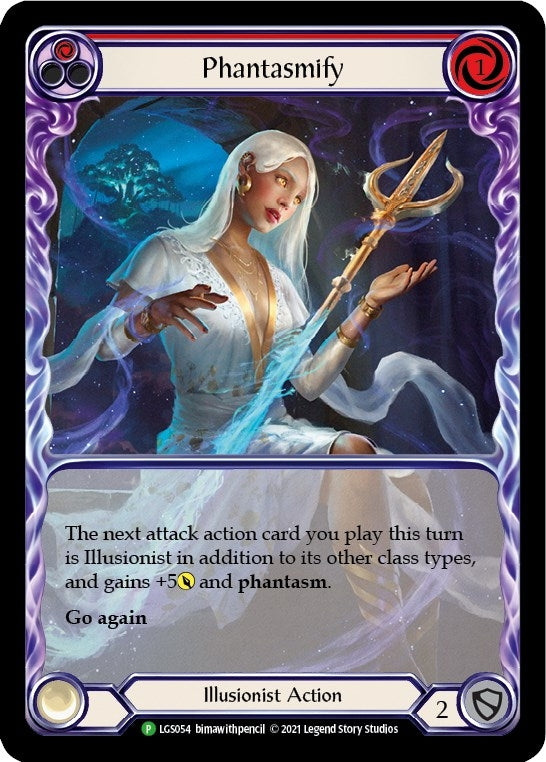 Image for Phantasmify (Red) (Extended Art) - LGS054 (LGS054) (Flesh and Blood: Promo Cards) - Flesh and Blood TCG