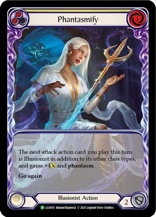 Image for Phantasmify (Yellow) (Extended Art) - LGS055 (LGS055) (Flesh and Blood: Promo Cards) - Flesh and Blood TCG
