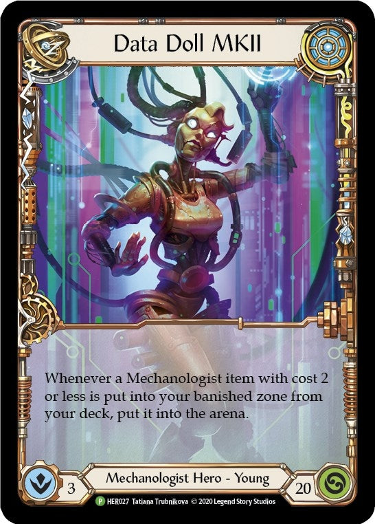 Image for Data Doll MKII - HER027 (HER027) (Flesh and Blood: Promo Cards) - Flesh and Blood TCG