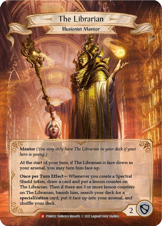 Image for The Librarian (PSM002) (Blitz Deck: Monarch - Prism) - Flesh and Blood TCG