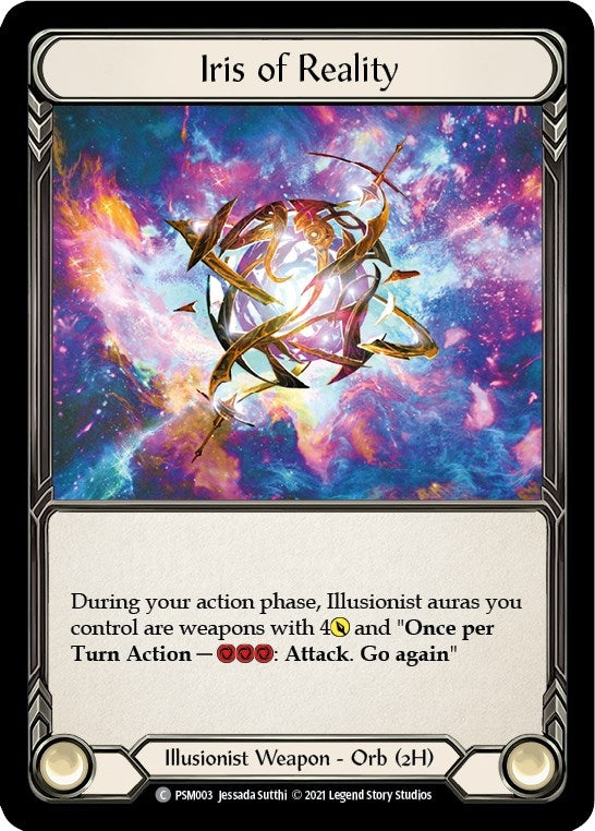 Image for Iris of Reality (PSM003) (Blitz Deck: Monarch - Prism) - Flesh and Blood TCG