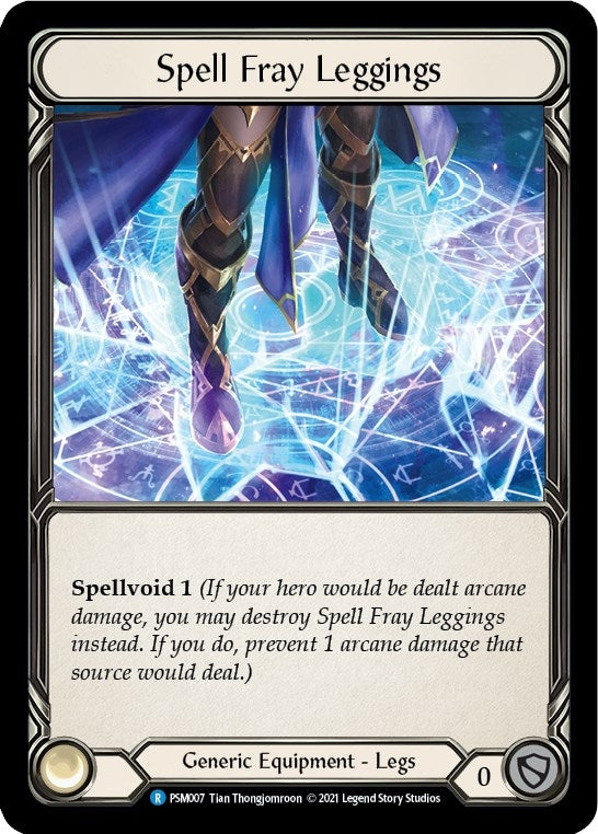 Image for Spell Fray Leggings (PSM007) (Blitz Deck: Monarch - Prism) - Flesh and Blood TCG