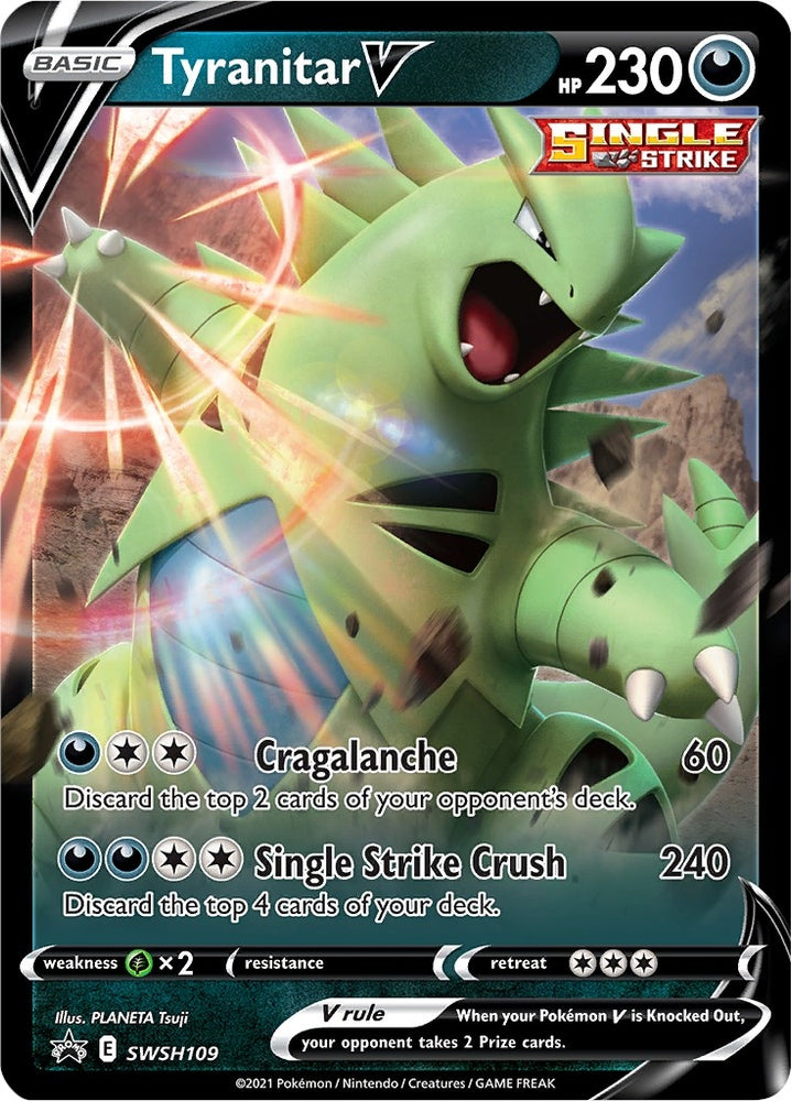 Image for Tyranitar V - SWSH109 (SWSH109) [SWSH: Sword & Shield Promo Cards]