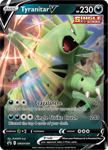 Image for Tyranitar V - SWSH109 (SWSH109) [SWSH: Sword & Shield Promo Cards]