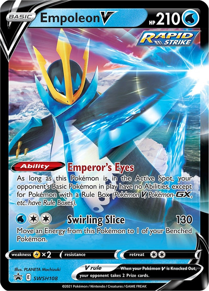 Image for Empoleon V - SWSH108 (SWSH108) [SWSH: Sword & Shield Promo Cards]