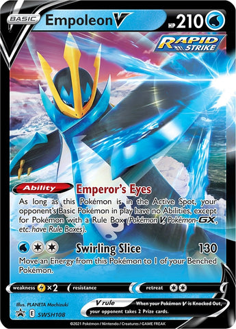 Image for Empoleon V - SWSH108 (SWSH108) [SWSH: Sword & Shield Promo Cards]
