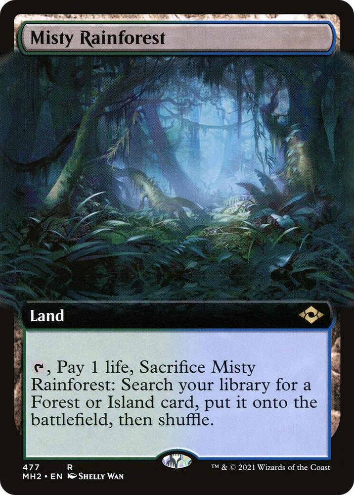 Image for Misty Rainforest (Extended Art) (477) [Modern Horizons 2]
