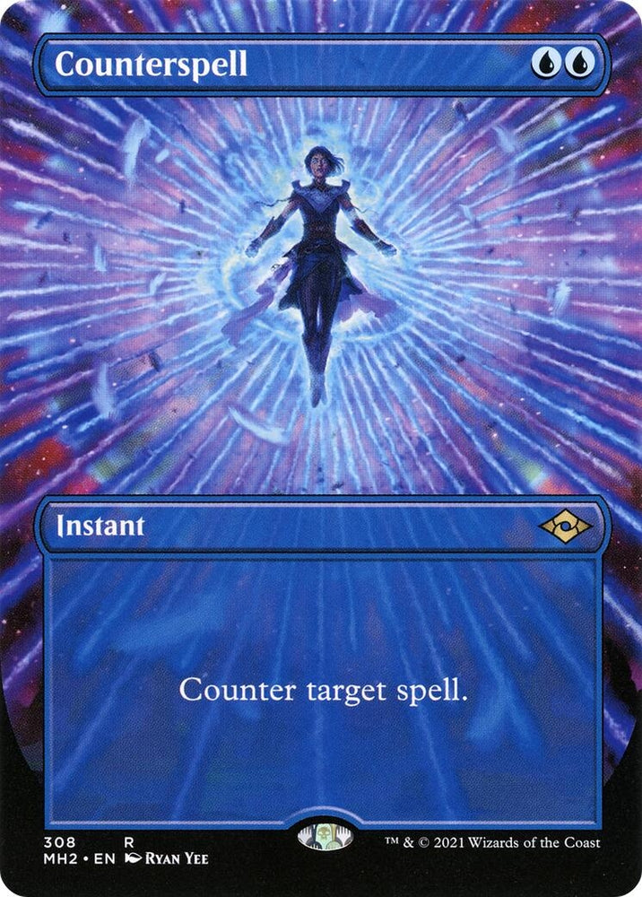 Image for Counterspell (Borderless) (308) [Modern Horizons 2]