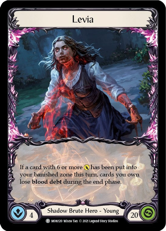 Image for Levia // Ravenous Meataxe (MON120 // MON221) (Monarch) - Flesh and Blood TCG