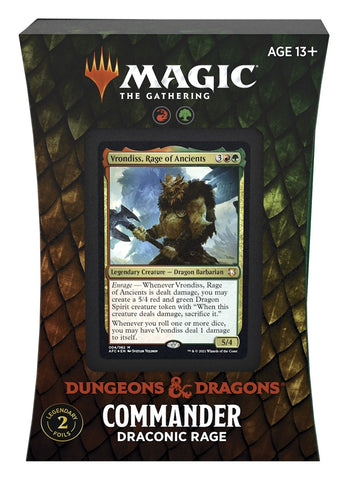 Adventures in the Forgotten Realms - Draconic Rage Commander Deck [Commander: Adventures in the Forgotten Realms]