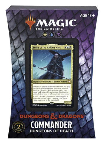Adventures in the Forgotten Realms - Dungeons of Death Commander Deck [Commander: Adventures in the Forgotten Realms]