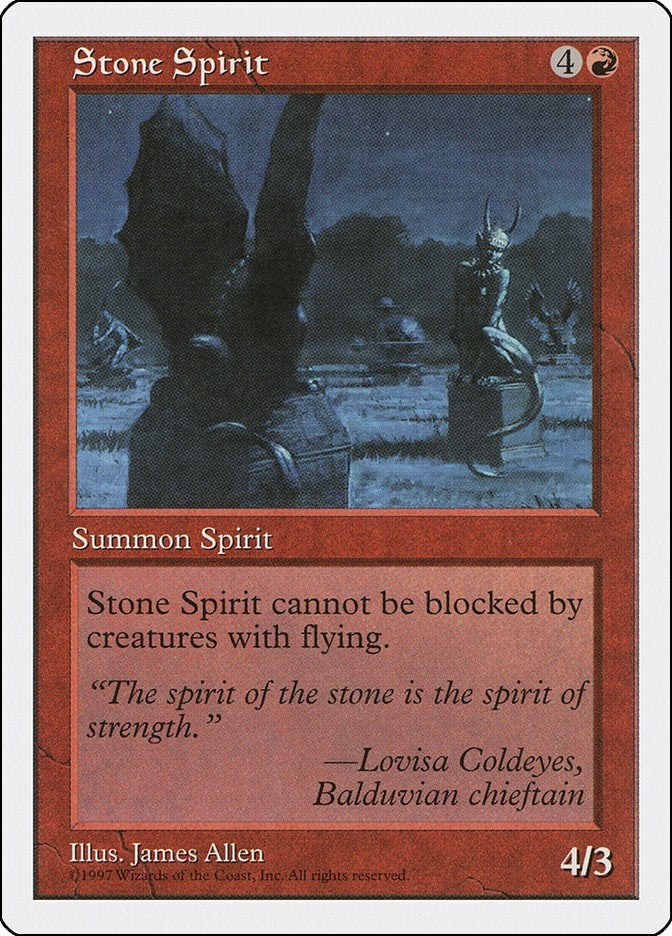 Image for Stone Spirit [Fifth Edition]