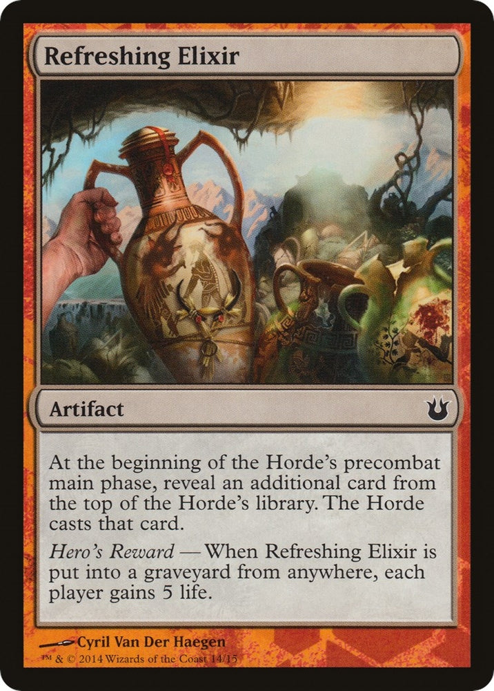 Image for Refreshing Elixir (14) [Hero's Path Promos]