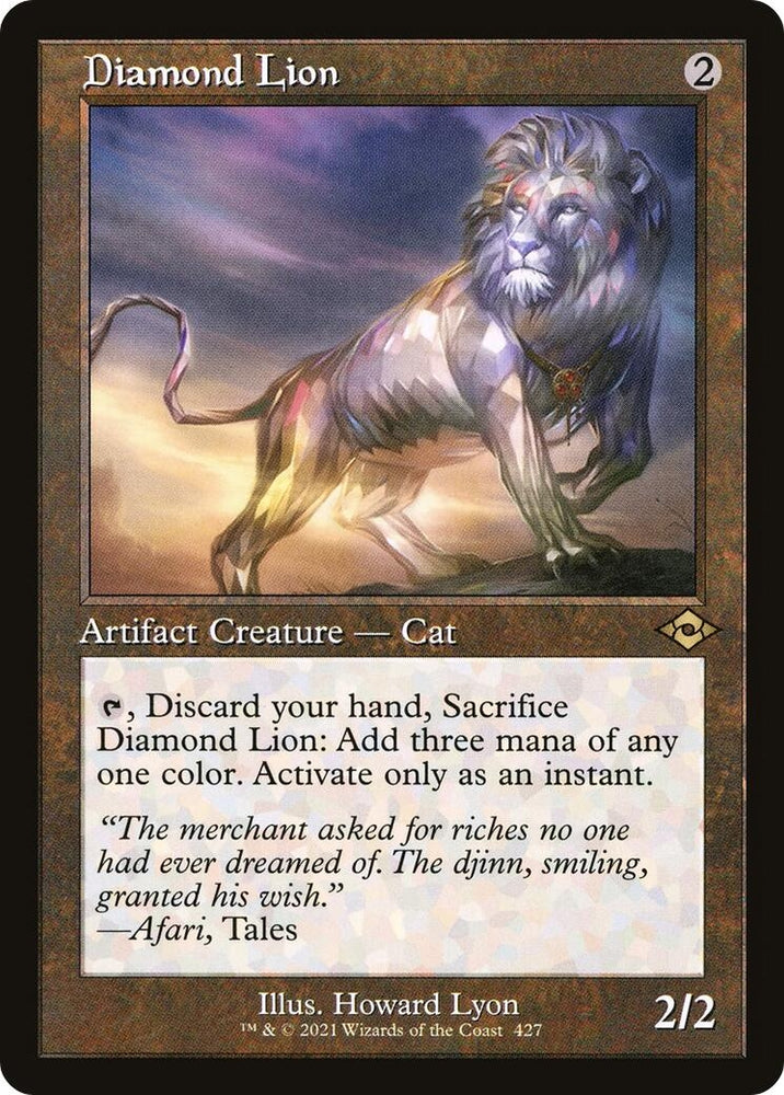 Image for Diamond Lion (Retro Frame) (427) [Modern Horizons 2]