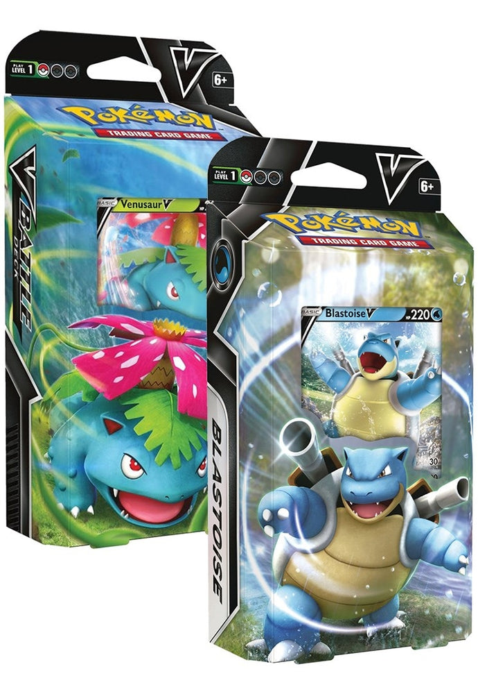 Image for Blastoise V/Venusaur V Battle Decks [Set of 2] - Pokemon