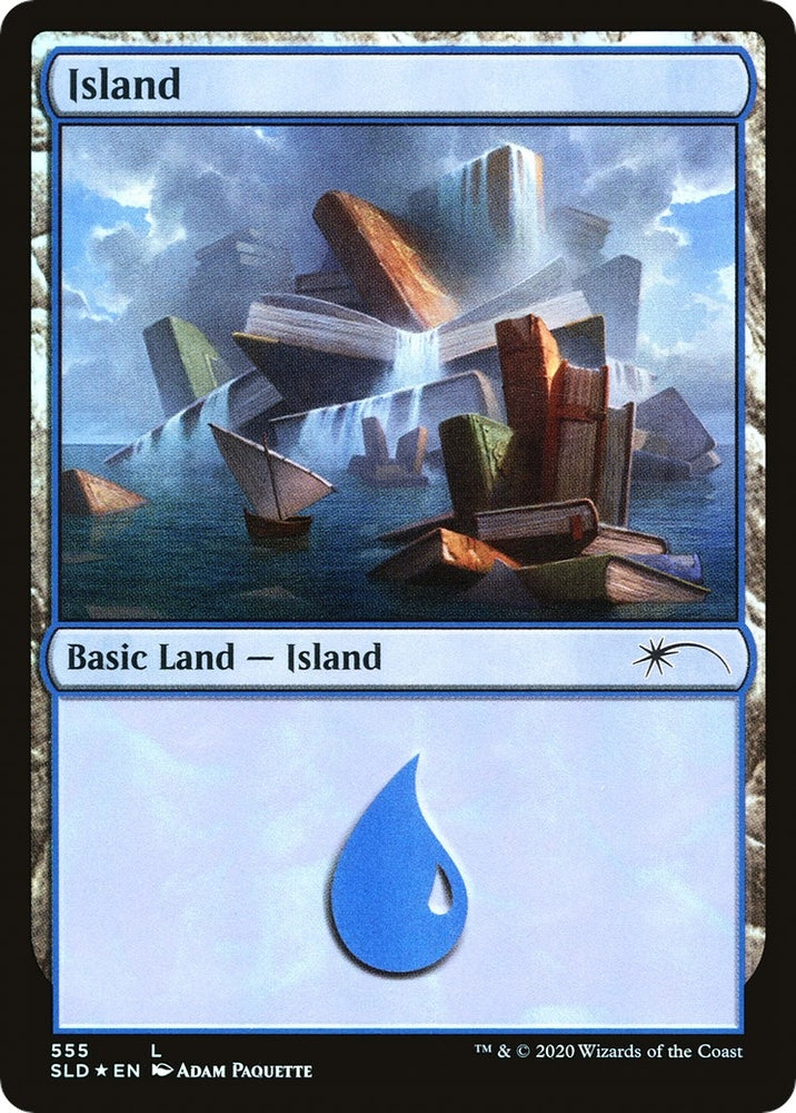 Image for Island (555) (555) [Secret Lair Drop Series]
