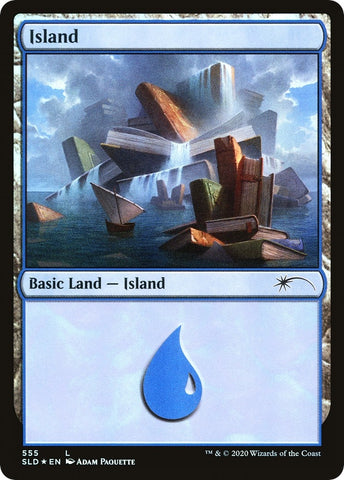 Image for Island (555) (555) [Secret Lair Drop Series]