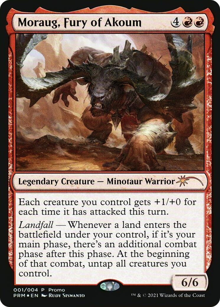 Image for Moraug, Fury of Akoum (1) [Unique and Miscellaneous Promos]