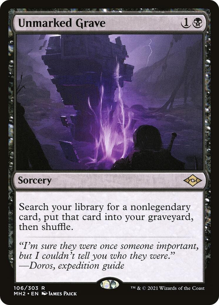 Image for Unmarked Grave (106) [Modern Horizons 2]