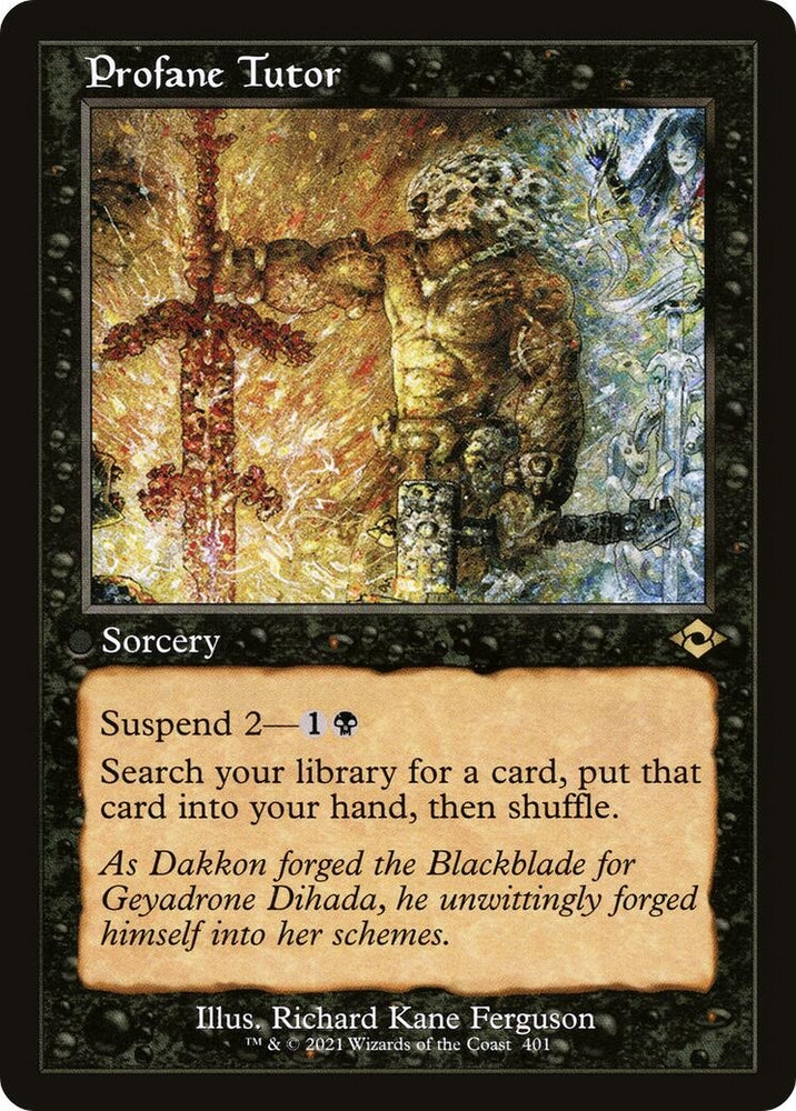 Image for Profane Tutor (Retro Frame) (401) [Modern Horizons 2]