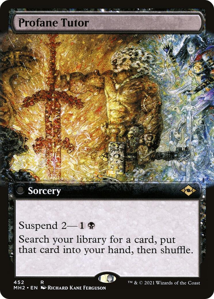 Image for Profane Tutor (Extended Art) (452) [Modern Horizons 2]