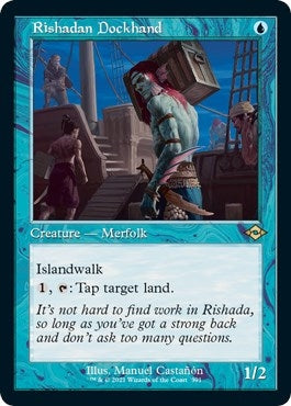 Image for Rishadan Dockhand (Retro Frame) (Foil Etched) (391) [Modern Horizons 2]