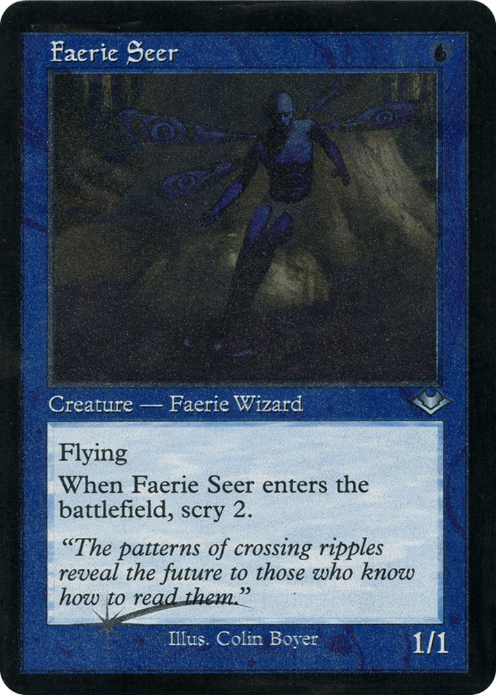 Image for Faerie Seer (Retro Frame) (Foil Etched) (8) [Modern Horizons]