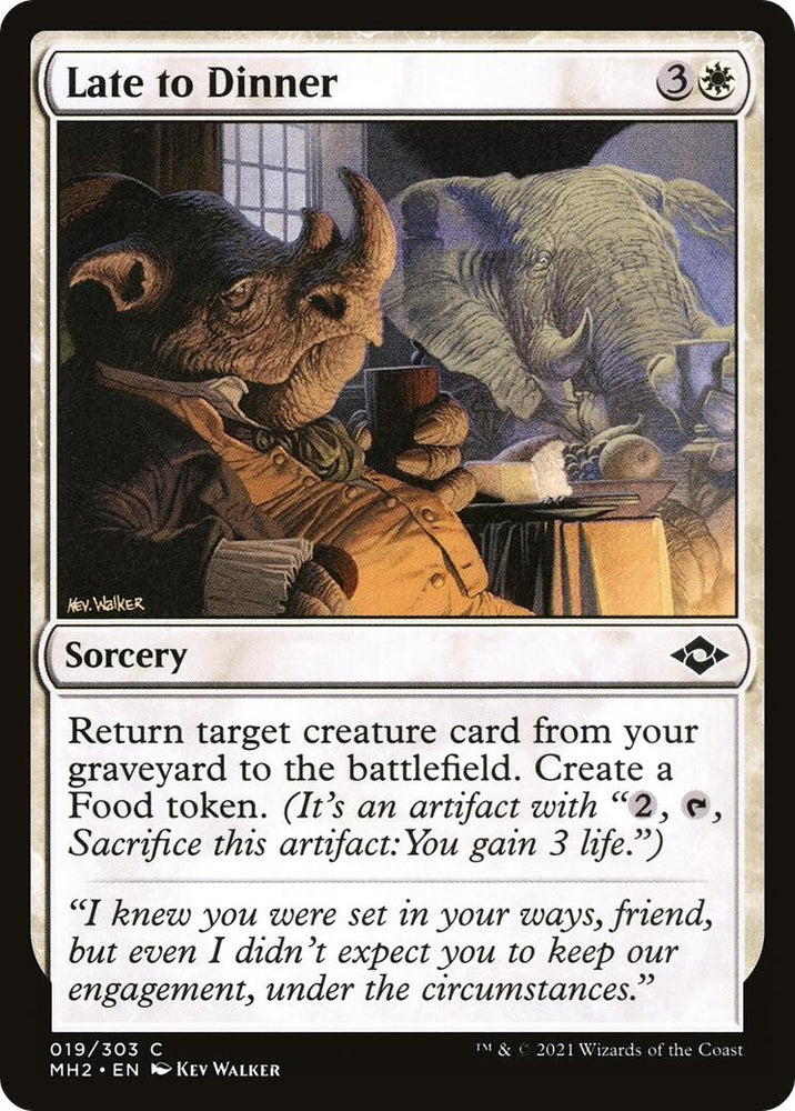 Image for Late to Dinner (19) [Modern Horizons 2]
