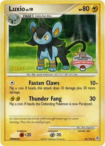Image for Luxio (052/130) [League & Championship Cards]
