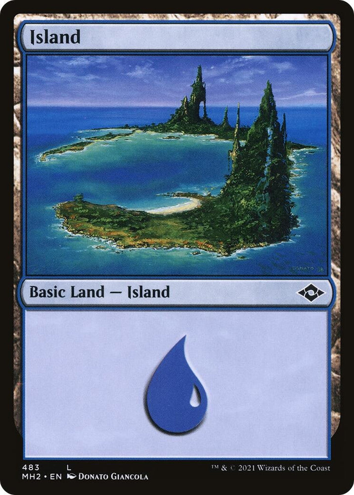 Image for Island (483) (483) [Modern Horizons 2]