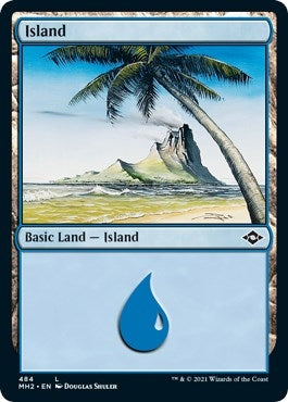Image for Island (484) (Foil Etched) (484) [Modern Horizons 2]