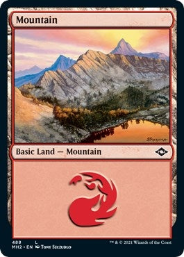 Image for Mountain (488) (Foil Etched) (488) [Modern Horizons 2]