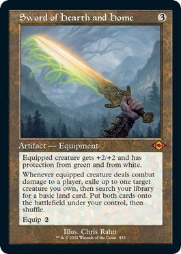 Image for Sword of Hearth and Home (Retro Frame) (Foil Etched) (433) [Modern Horizons 2]