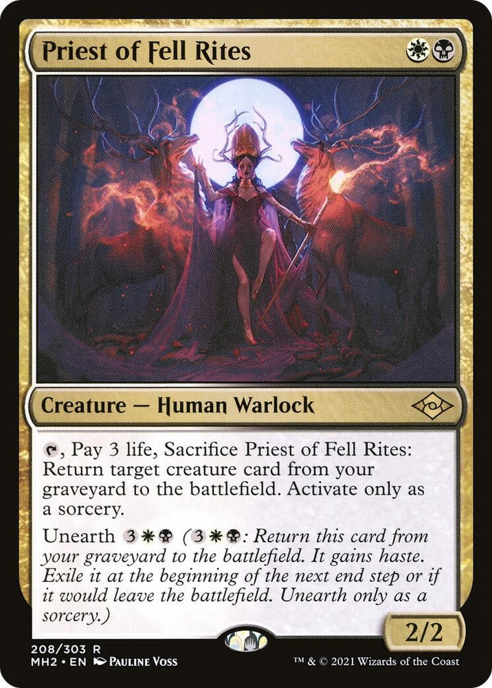 Image for Priest of Fell Rites (208) [Modern Horizons 2]