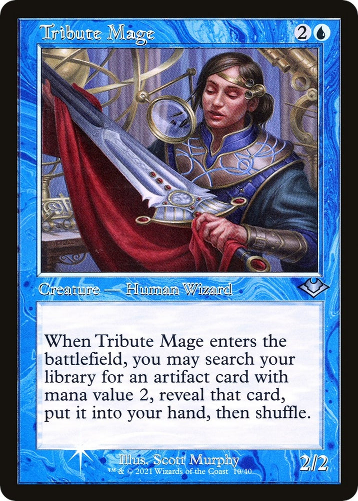 Image for Tribute Mage (Retro Frame) (10) [Modern Horizons]