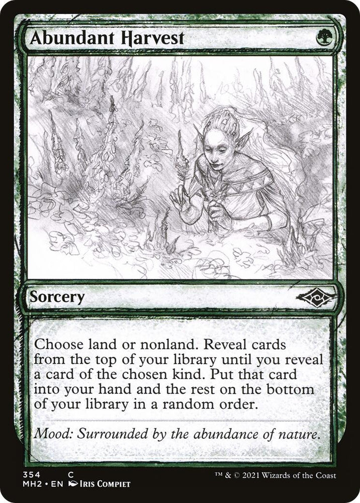 Image for Abundant Harvest (Showcase) (354) [Modern Horizons 2]