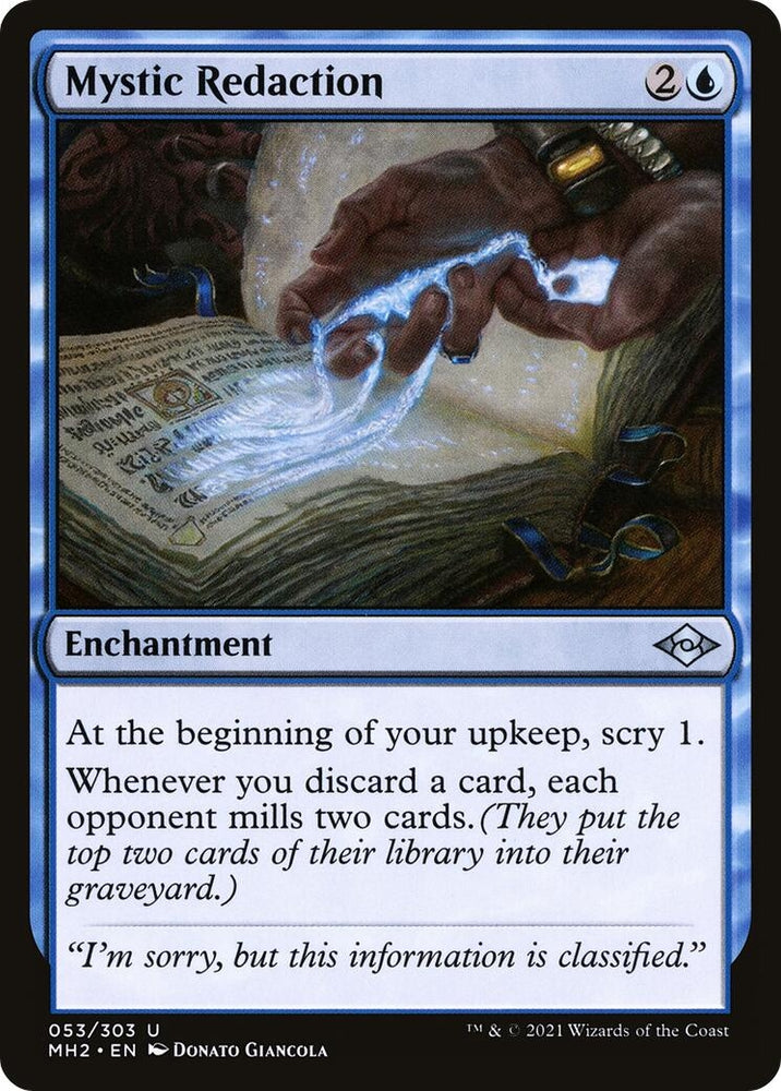 Image for Mystic Redaction (53) [Modern Horizons 2]