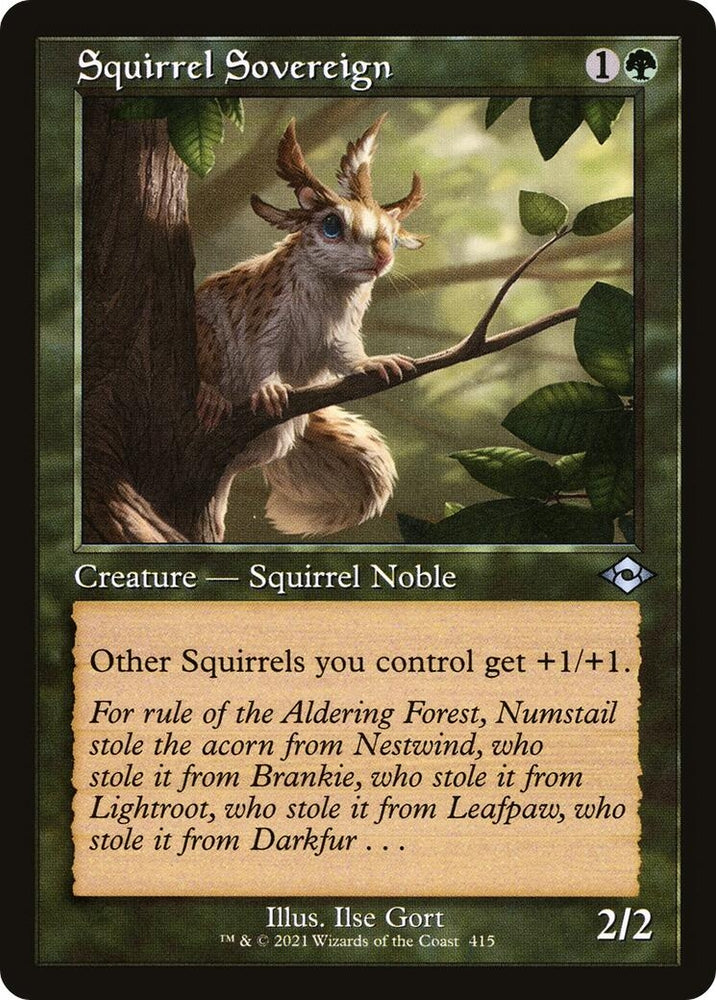 Image for Squirrel Sovereign (Retro Frame) (415) [Modern Horizons 2]