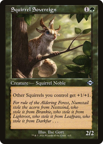 Image for Squirrel Sovereign (Retro Frame) (415) [Modern Horizons 2]